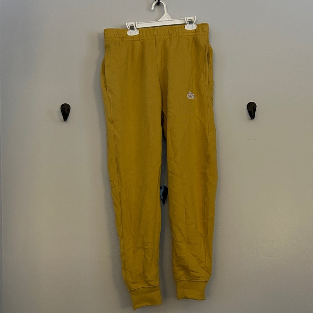 Nike Kids Yellow Jogger Pants